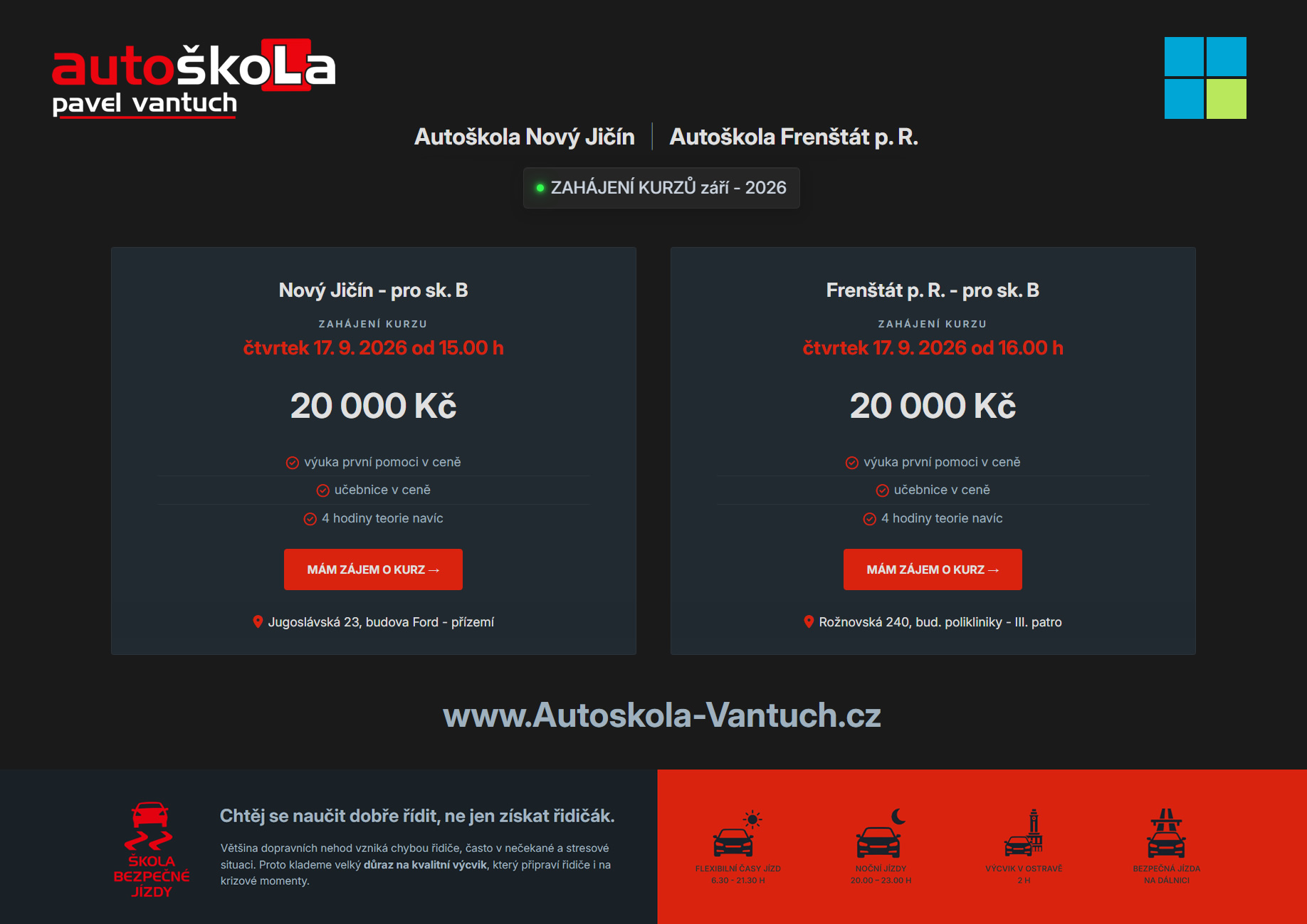 Možnost získat řidičák ještě letos - zvětšit obrázek