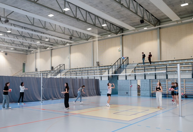 Sportovní hala - Gymnázium a Průmyslovka Frenštát pod Radhoštěm