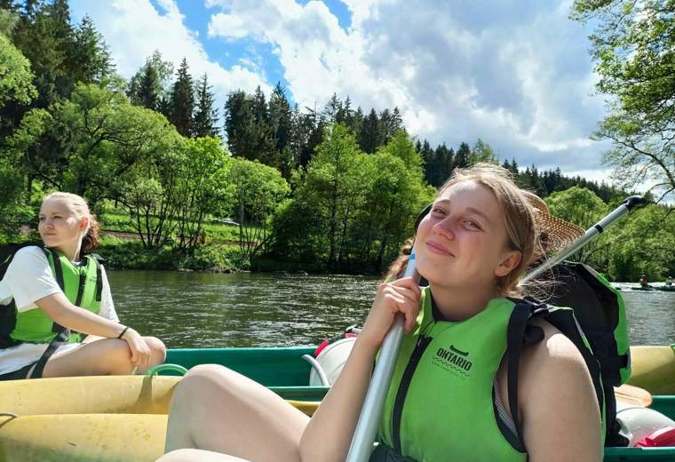 Vodácký výcvik